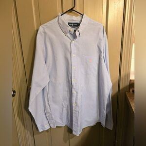 Ralph Lauren Men’s Dress Shirt XXL (Light Blue Classic Fit)